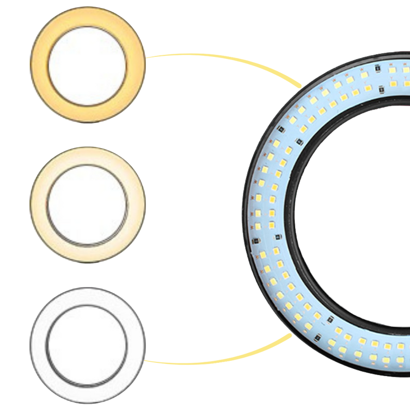 16 cm LED Ring Light with Stand