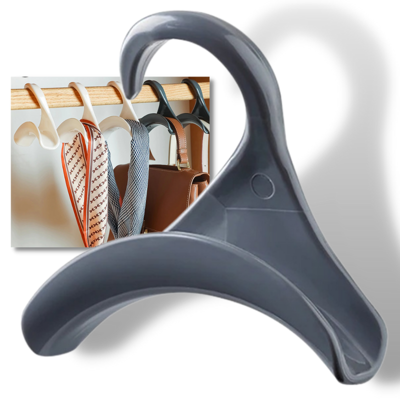 2-Pack Curved Bag Hanger Hook