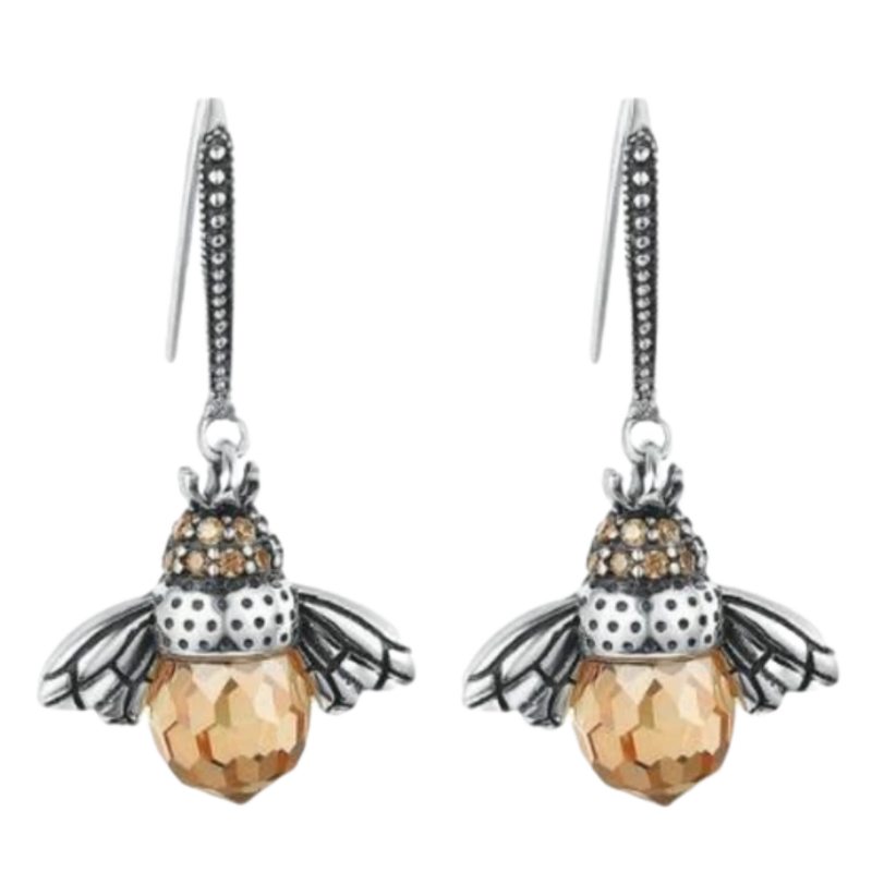 Bee shaped earrings