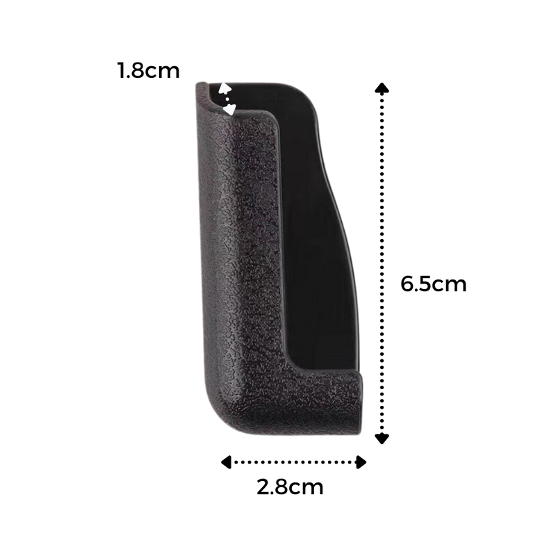 Two-Piece Adhesive Phone Holder for Cars