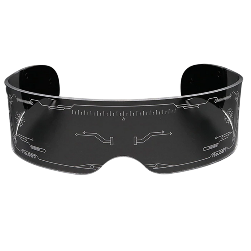 Luminous Glasses with Colourful LED Lights