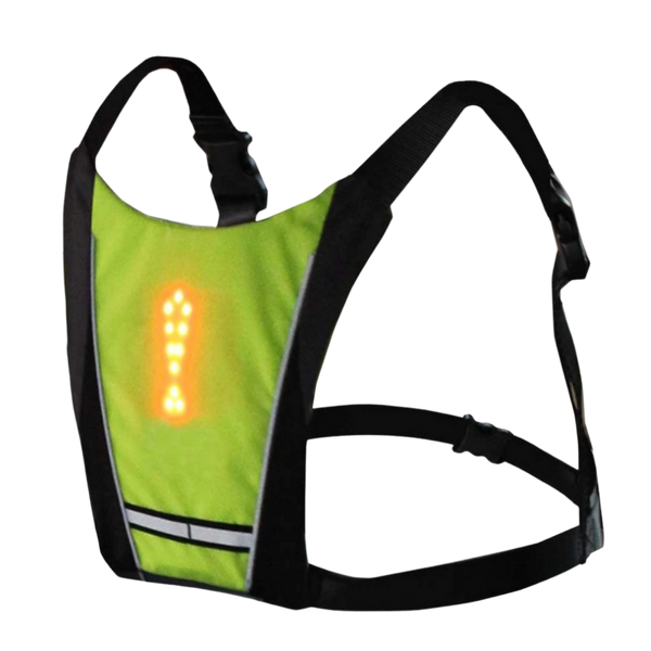 Reflective Cycling Vest With LED