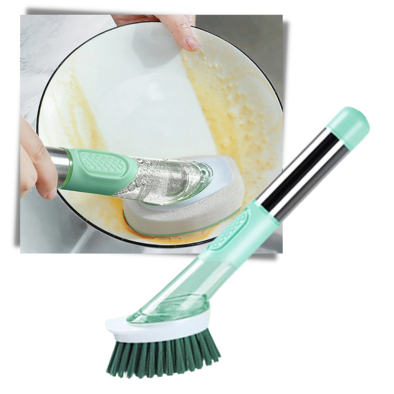 Cleaning Brush with Soap Dispenser