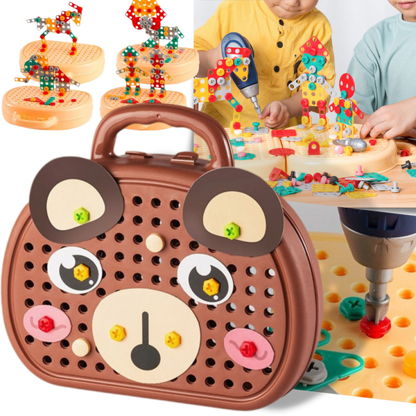 Educational Puzzle Toy and Drill Kit