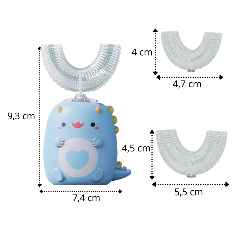 Electric U-Shaped Toothbrush for Kids