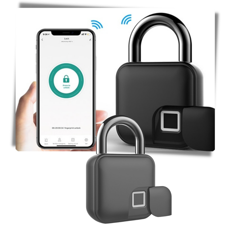 Bluetooth Fingerprint Padlock