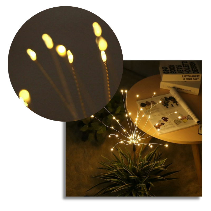 Electric Firework Garden Lights