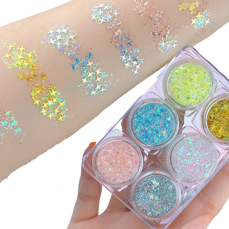 Face and Body Glitter Set