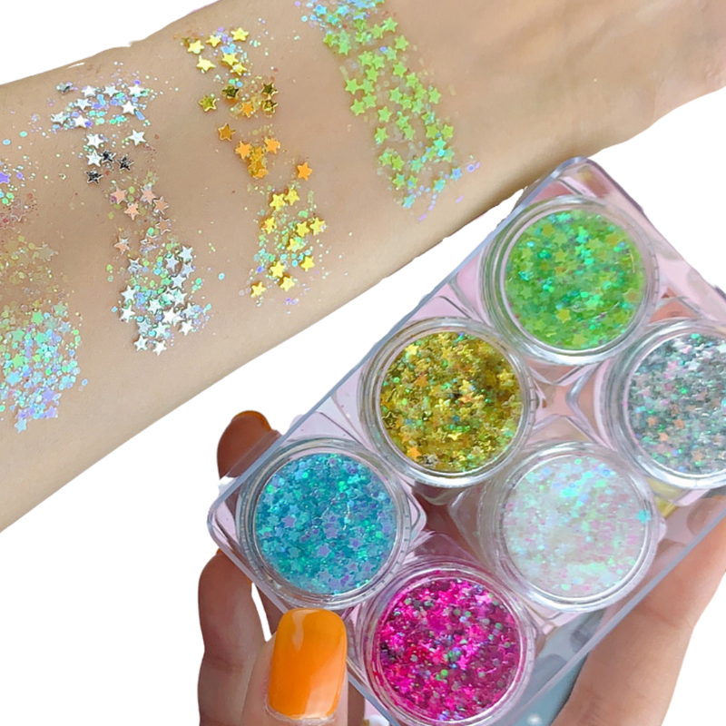 Face and Body Glitter Set