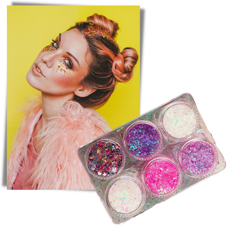Face and Body Glitter Set