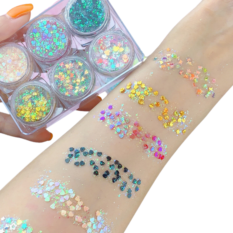 Face and Body Glitter Set