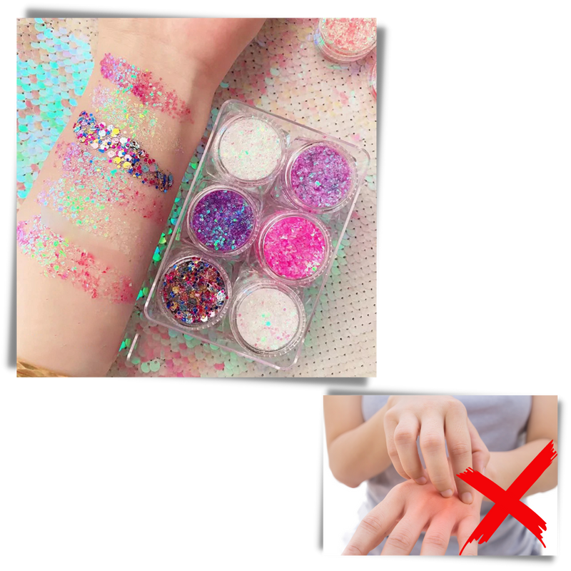 Face and Body Glitter Set