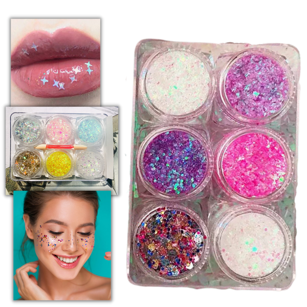 Face and Body Glitter Set