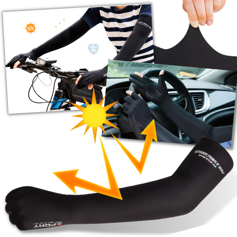 Arm-length Sunscreen Gloves