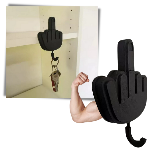 Adhesive Hand Gesture Key Hook