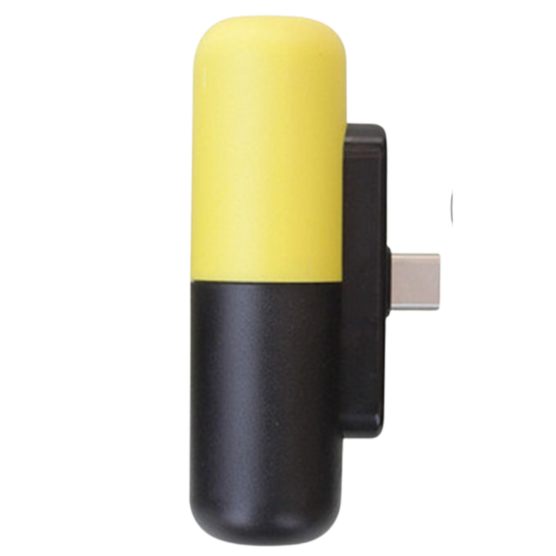Capsule-Shaped Mini Portable Power Bank