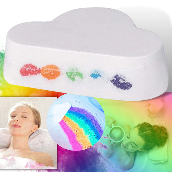 Colourful Sea Salt Bath Bomb