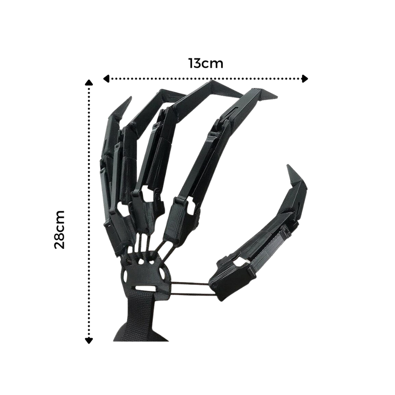 Fake Skeleton Hands Glove