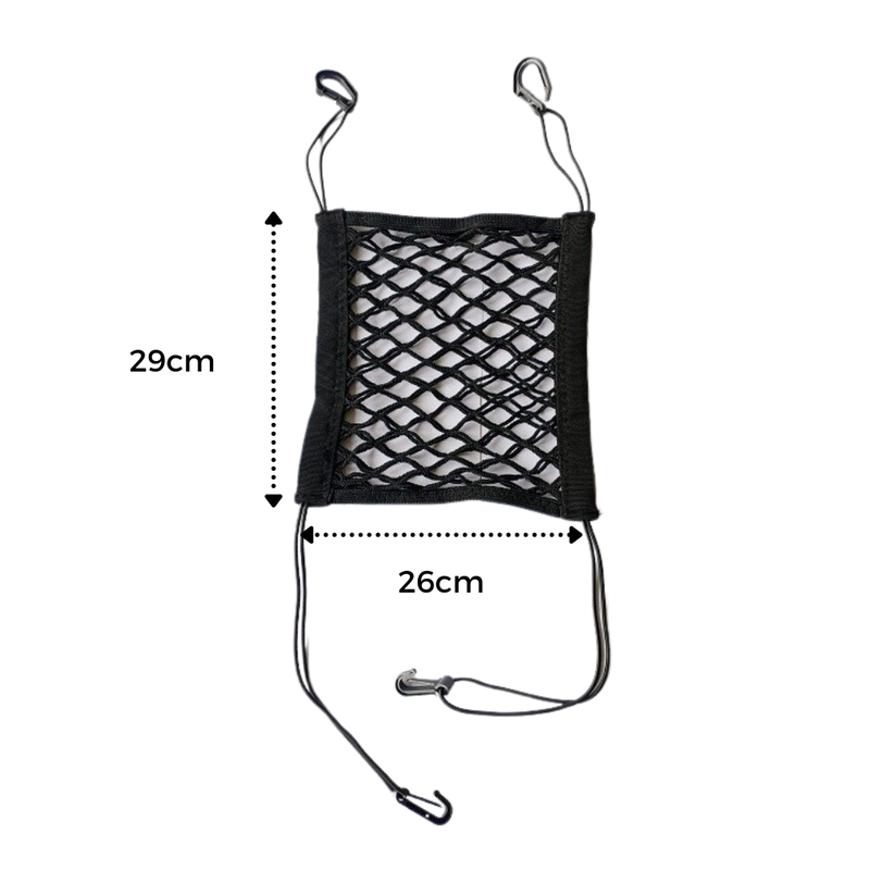 Elastic Storage Organiser Net for Cars