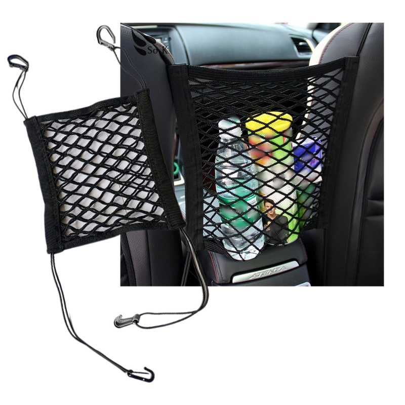 Elastic Storage Organiser Net for Cars