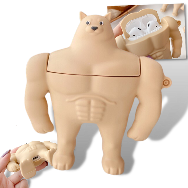 3D Shiba Inu AirPod Charging Case