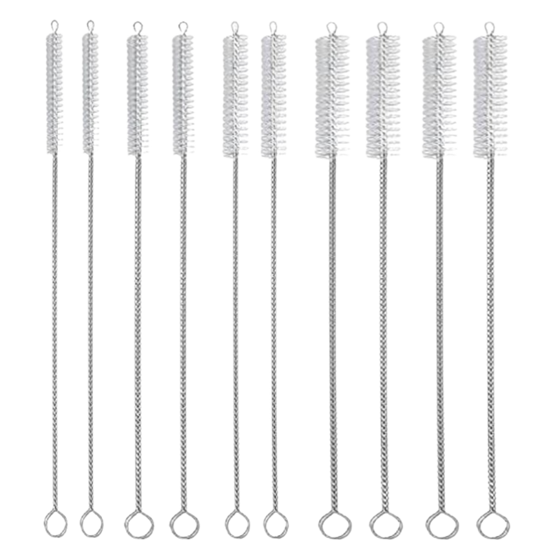 10-Pack Straw Cleaner Brush