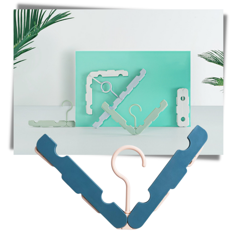 2-Pack Portable Clothes Hangers