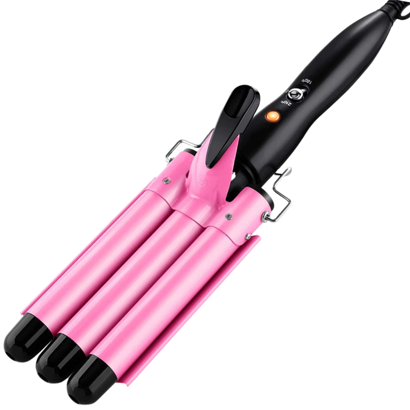 Triple Barrel Ceramic Hair Curler