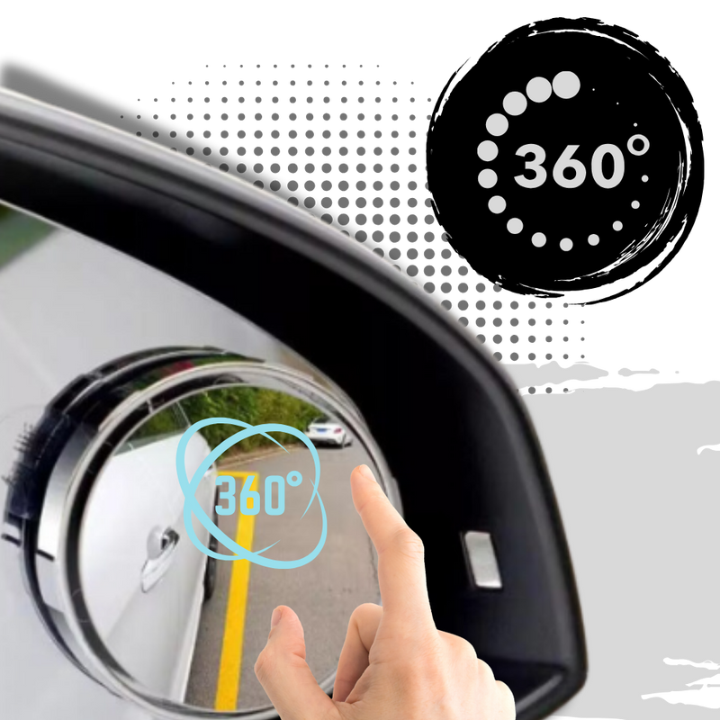 360° Rotation Spotter Mirror