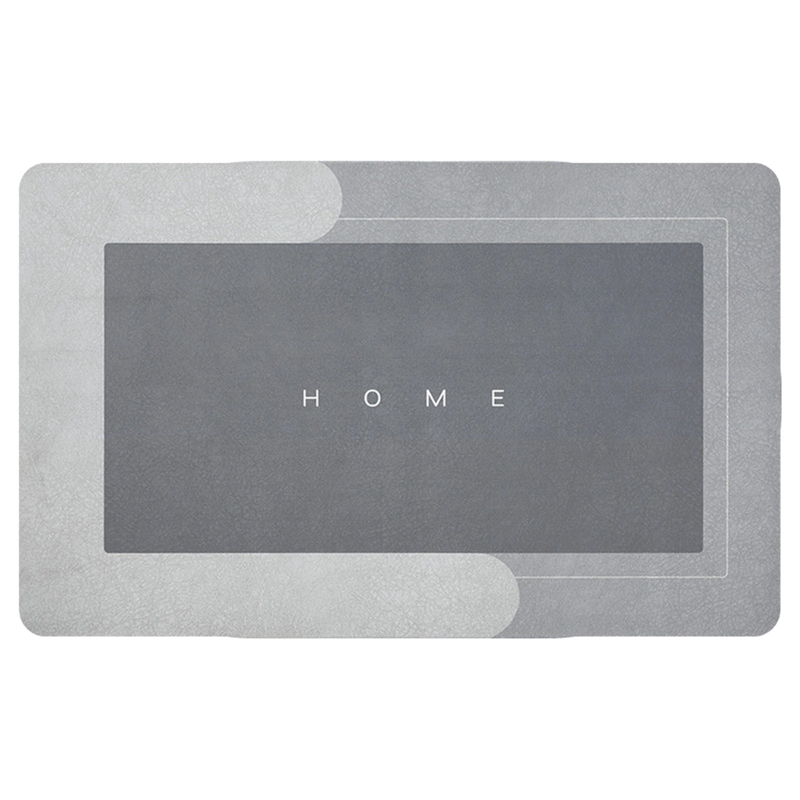 Extra absorbent non slip floor mat