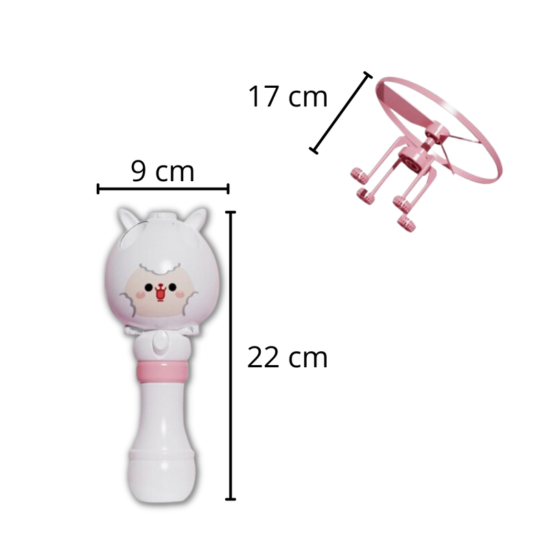 2-in-1 Toy Bubble Machine
