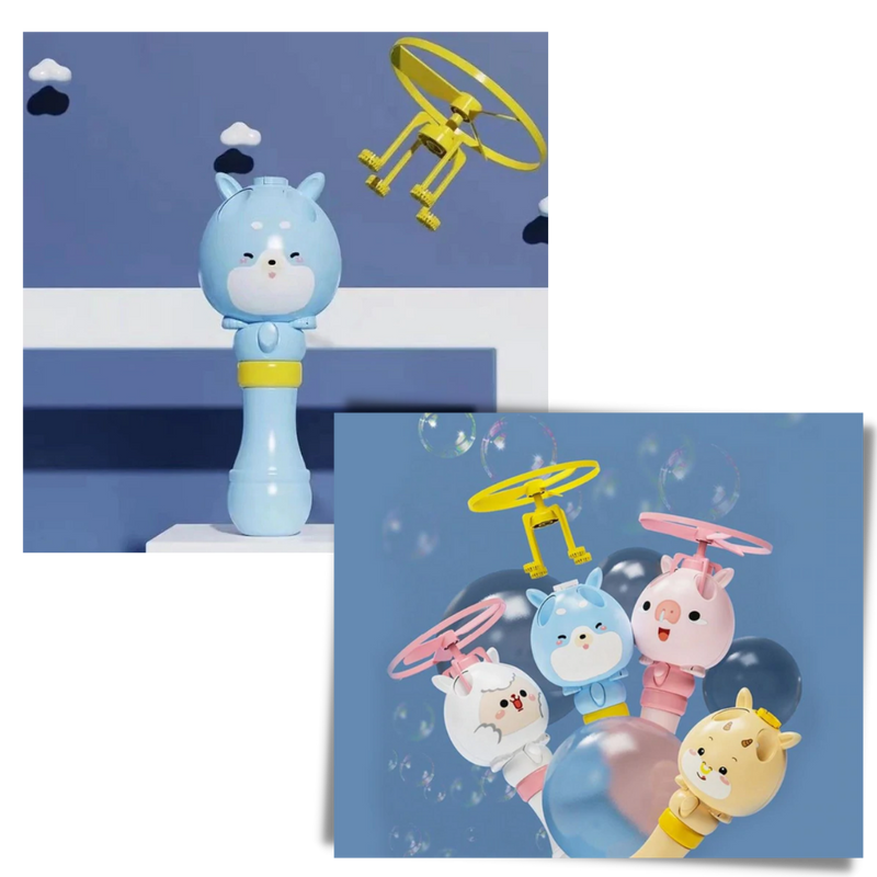 2-in-1 Toy Bubble Machine