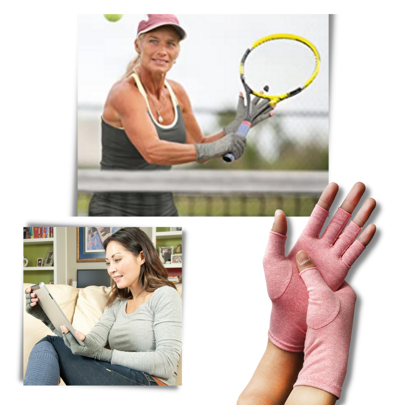 Compression joint pain relief gloves