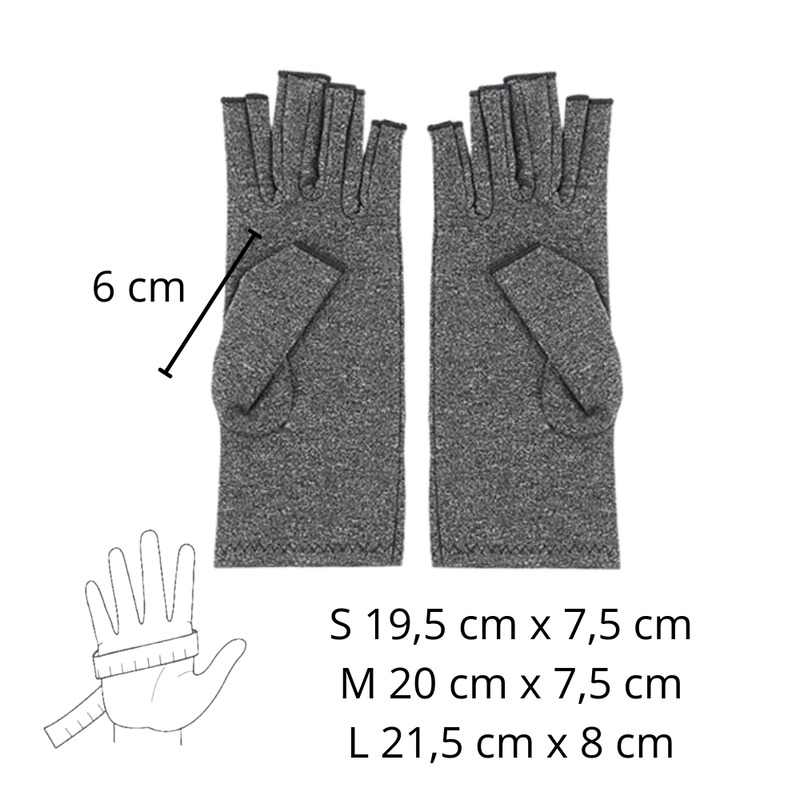 Compression joint pain relief gloves