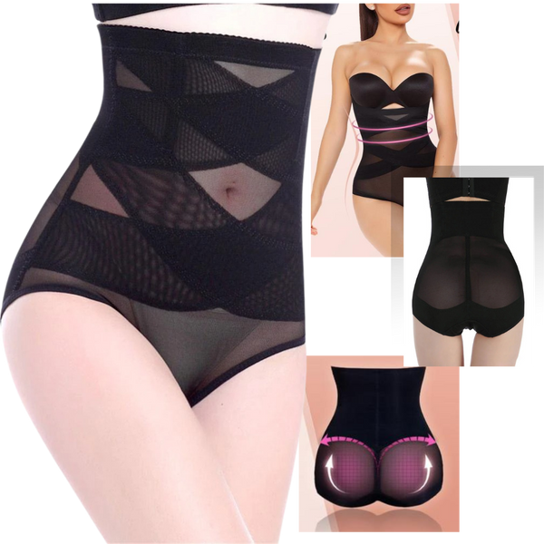 Cross Compression Slimming Abs Shapewear