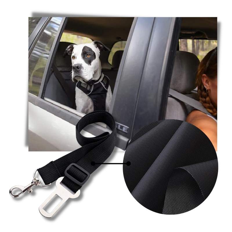 Adjustable and Durable Dog Safety Belt For Cars