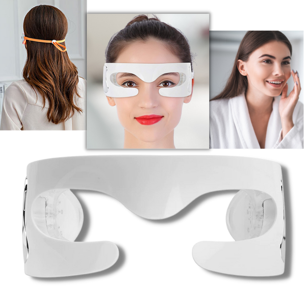 LED Wrinkle Remover Massaging Eye Mask