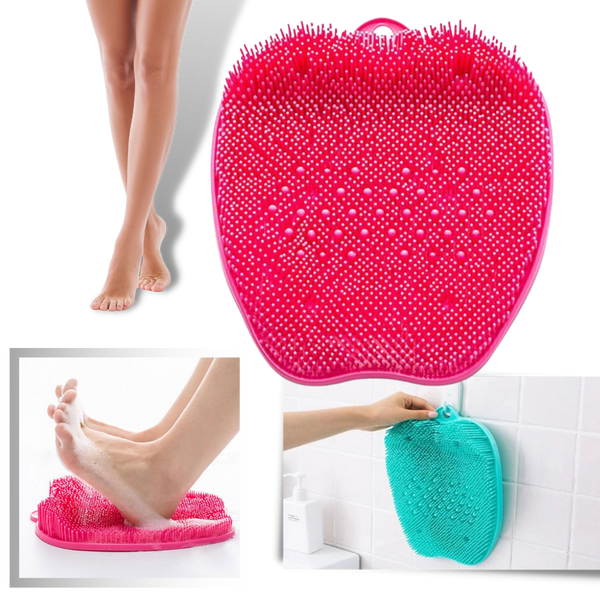 Shower Foot Massager Scrubber & Cleaner Mat