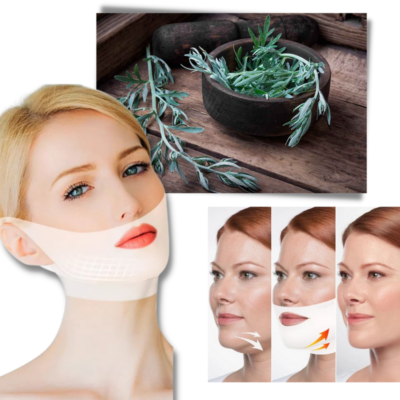 Face lifting and slimming mask