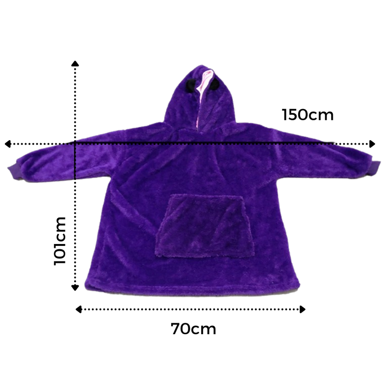 2 in 1 Foldable hoodie plush