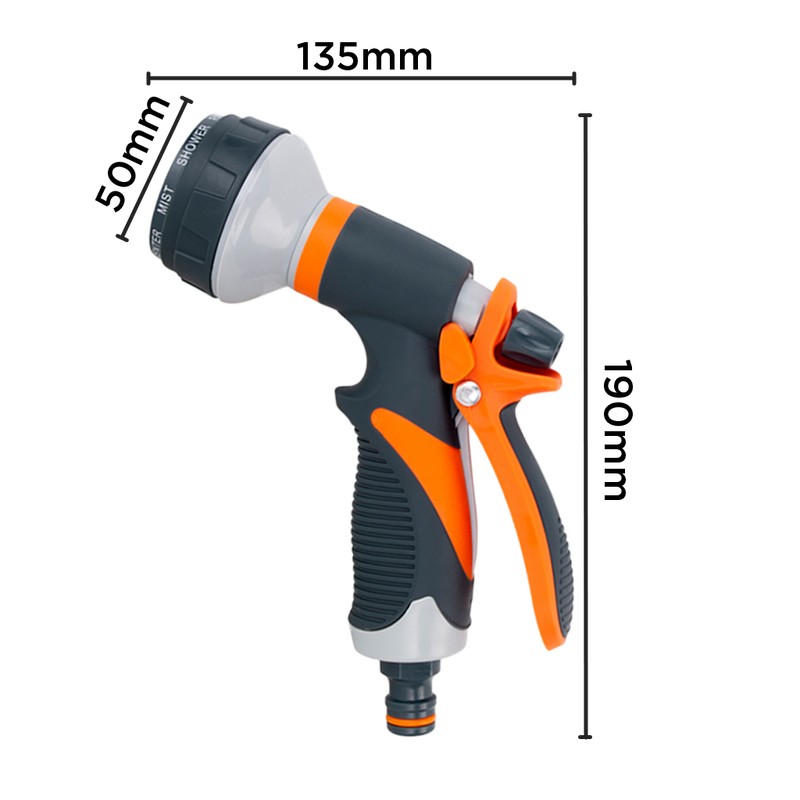Garden Hose Spray Gun 8 patterns