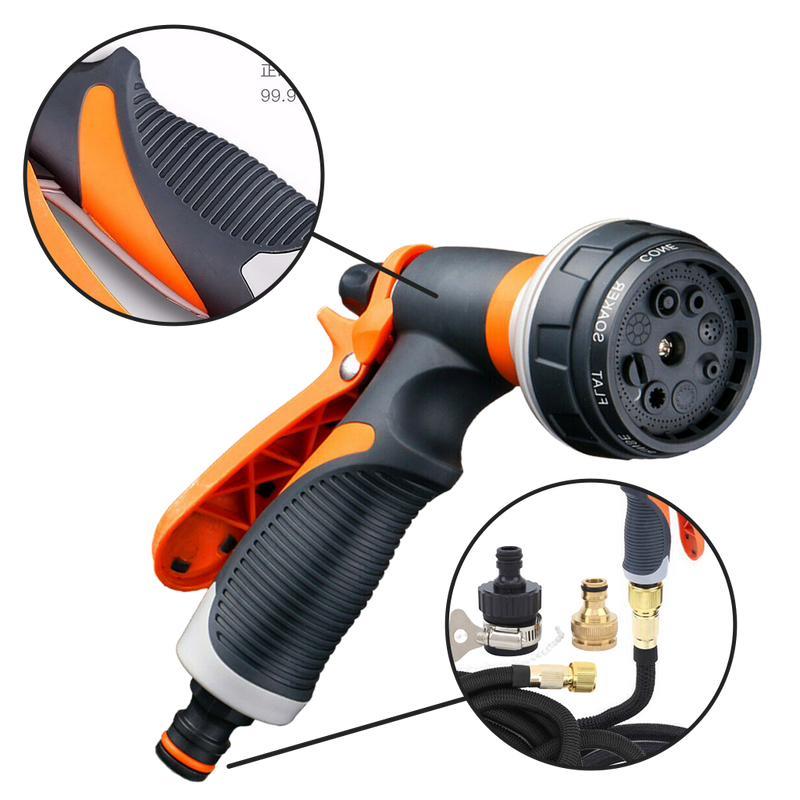 Garden Hose Spray Gun 8 patterns