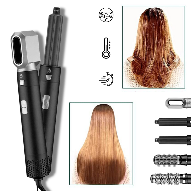 Hair Straightener 5-in-1 Set