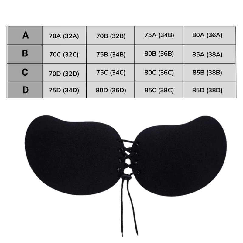 Invisible Push-Up Bra
