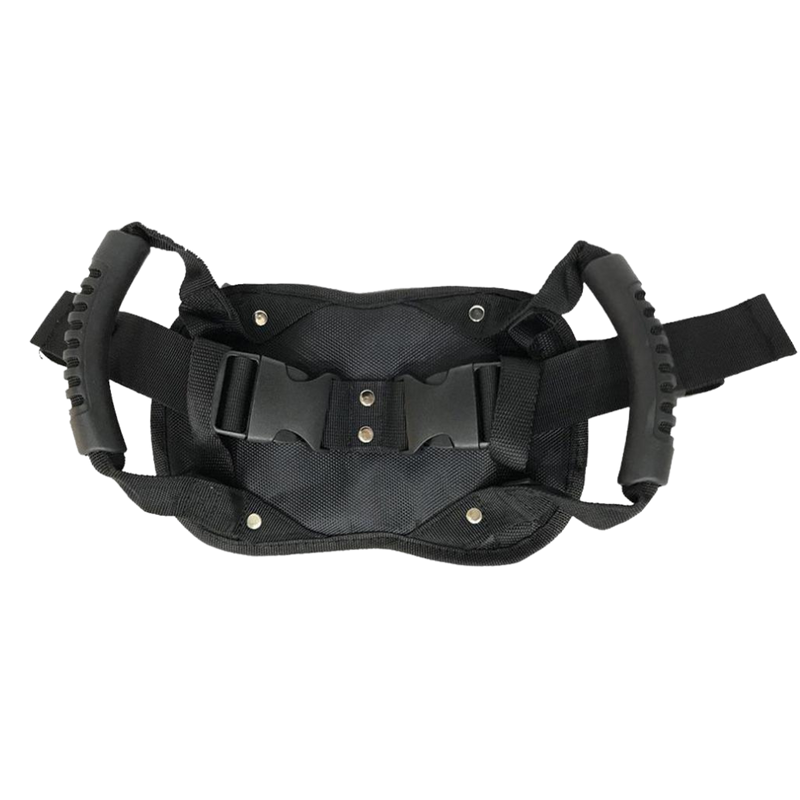 Moto driver belt for a passenger holding