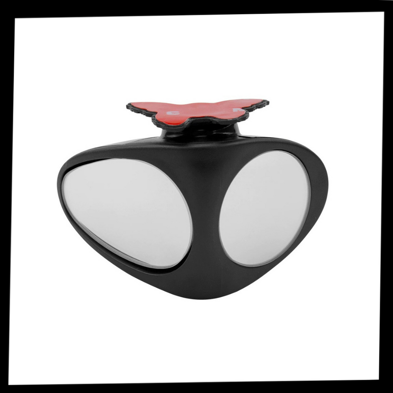Rotatable 2 Side Blind Spot Car Mirror