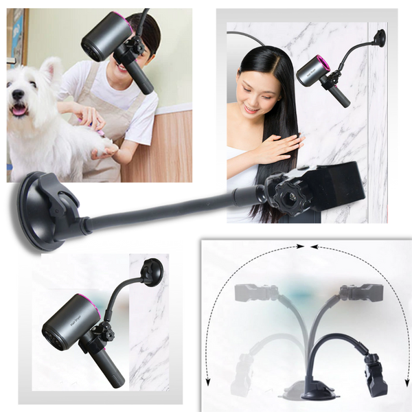 Hands-Free Hair Dryer Holder