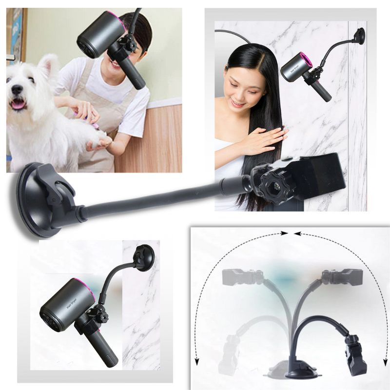 Hands-Free Hair Dryer Holder