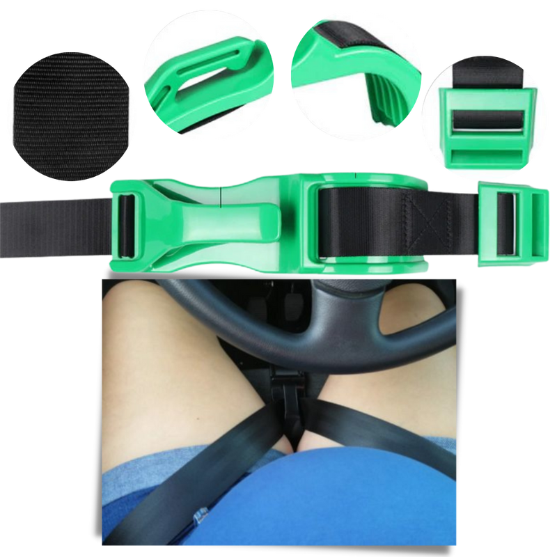 Safety car belt adjuster for pregnant women's protection