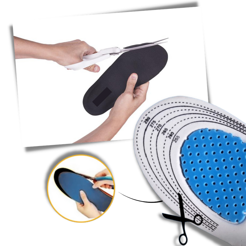 Unisex Gel Insoles for Running Shoes